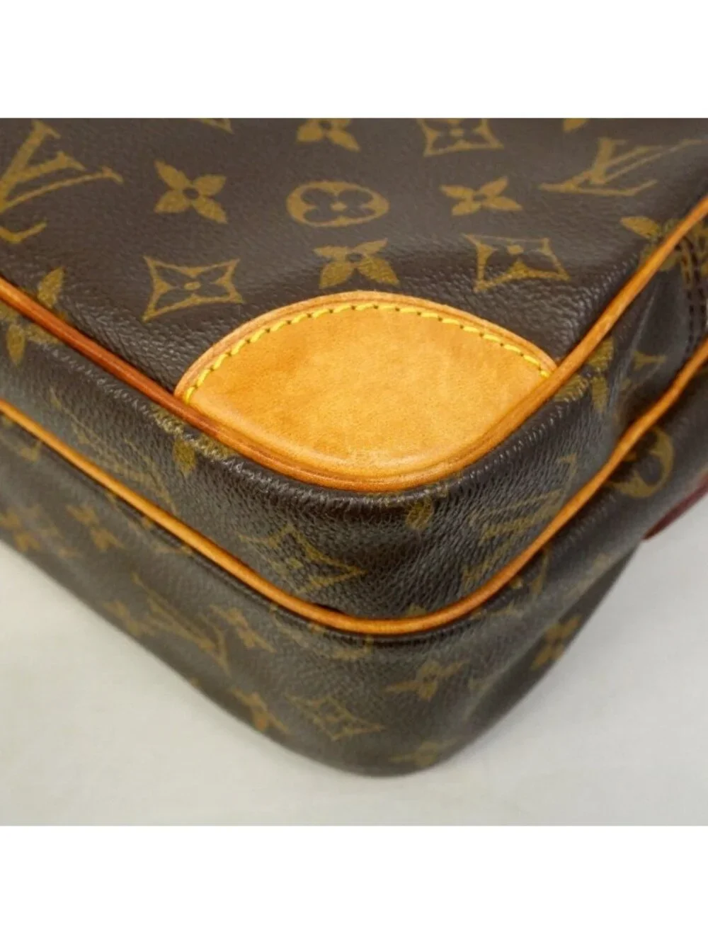 ★SOLD★ Louis Vuitton Shoulder Bag Monogram Nile Brown - Picture 7 of 10